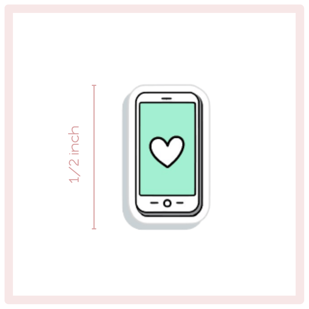 Amazon Sticker Phone Mini Stickers ~ Phones – PlannerChickDesigns