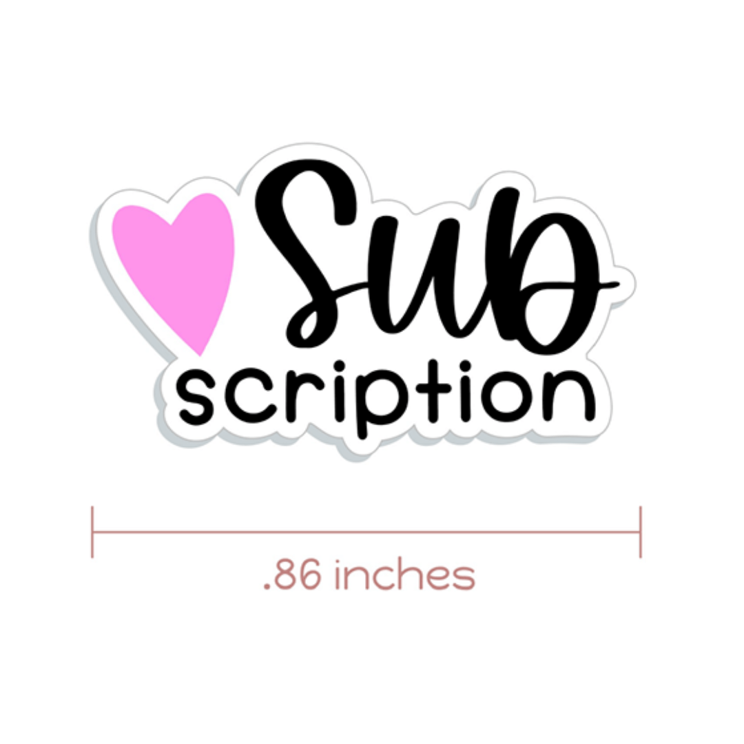 Subscription ~ Mini Stickers – PlannerChickDesigns