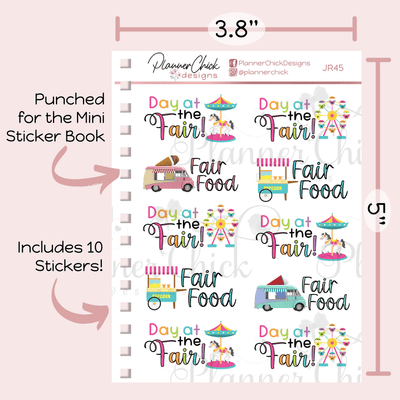 County Fair/Fair Food ~ Mini Sheet