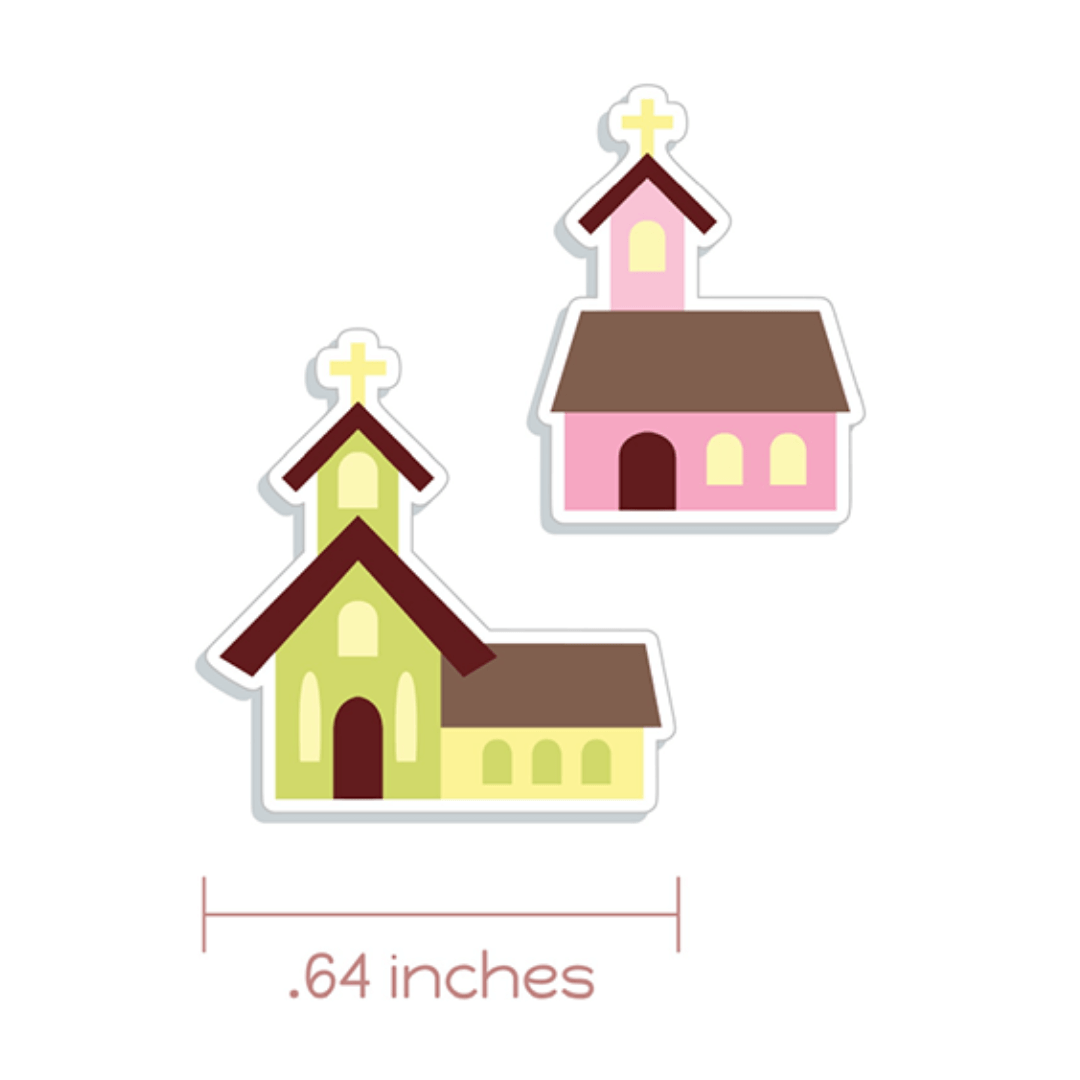 Church Sticker Sample Churches ~ Mini Stickers – PlannerChickDesigns