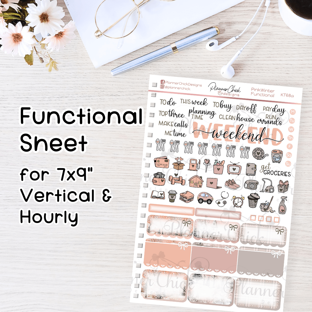 **$2 Tuesday**  Pink Winter ~ Mini Kits