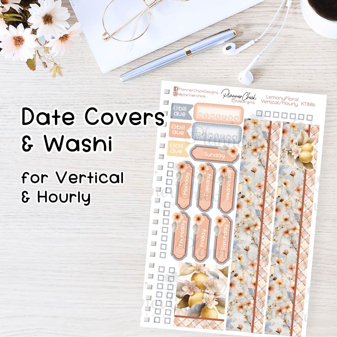 Lemony Floral ~ Mini Kits