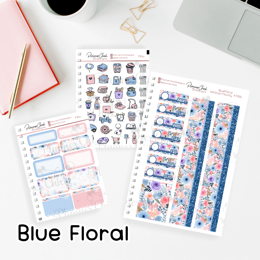 Blue Floral ~ Mini Kits