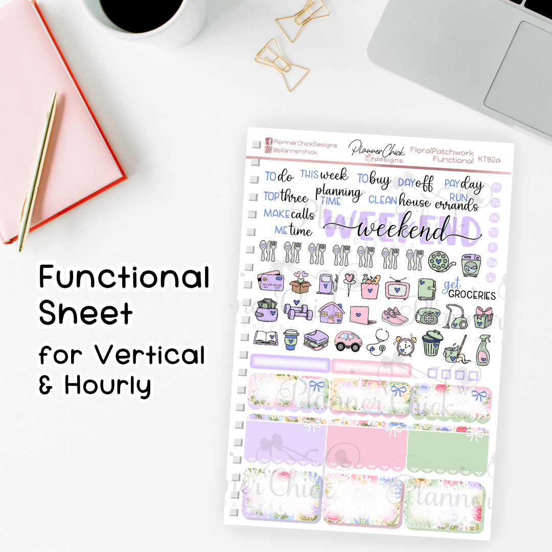 **$2 Tuesday**  Floral Patchwork ~ Mini Kits