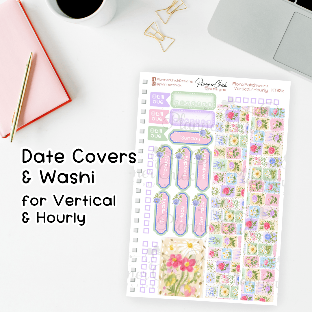 **$2 Tuesday**  Floral Patchwork ~ Mini Kits