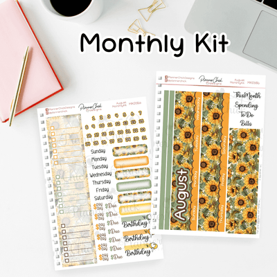 Monthly & Dashboard Kits ~ Crisp Autumn (for October)