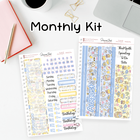 Monthly Kit for 7x9" ~ August