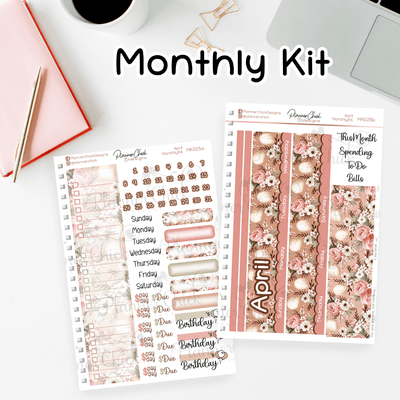 Monthly & Dashboard Kits ~ Thankful (for November)