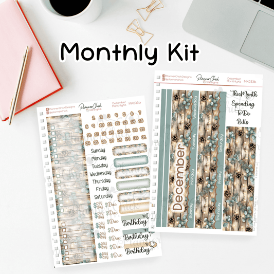 Monthly Kit for 7x9" ~ December