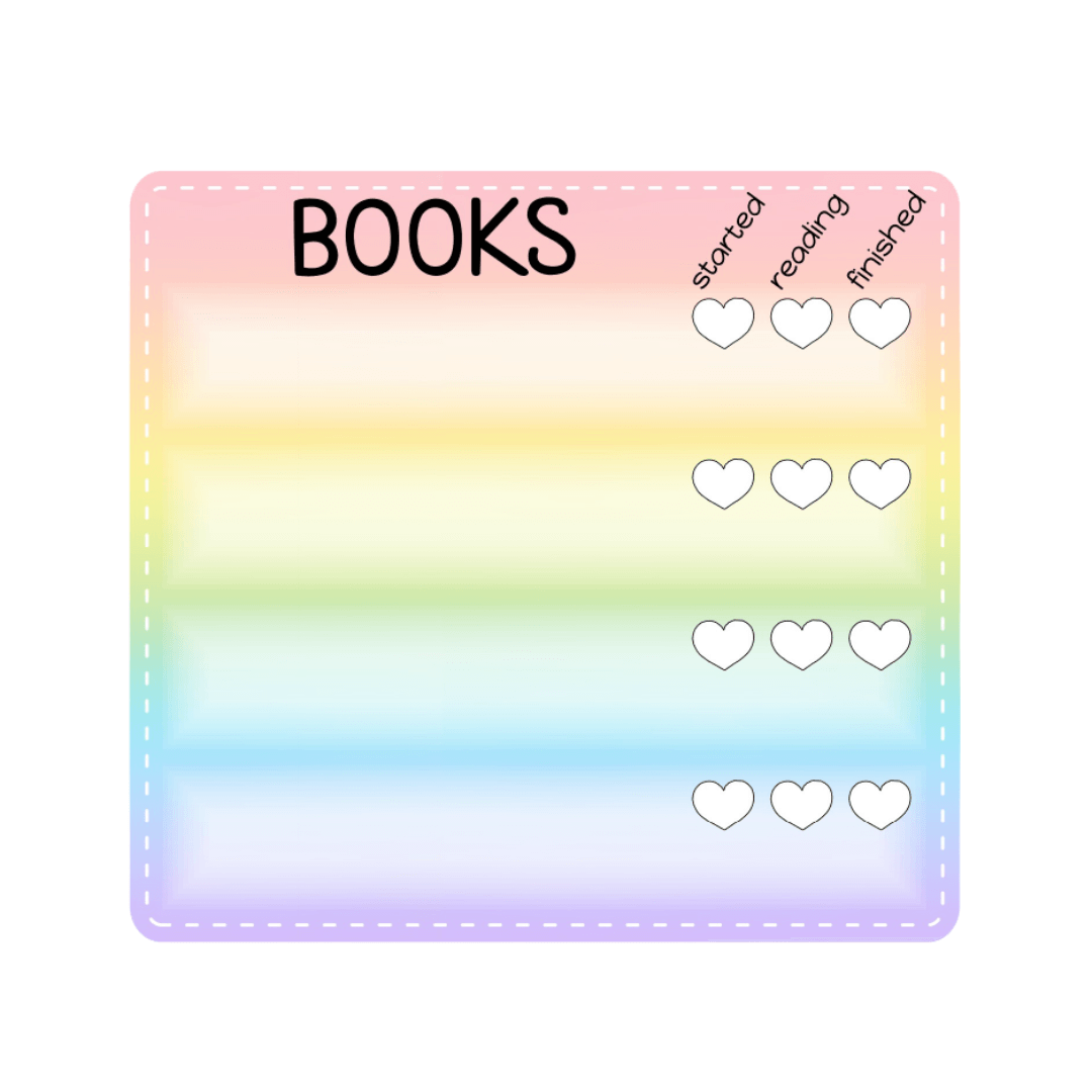 Dashboard Tiles ~ Books
