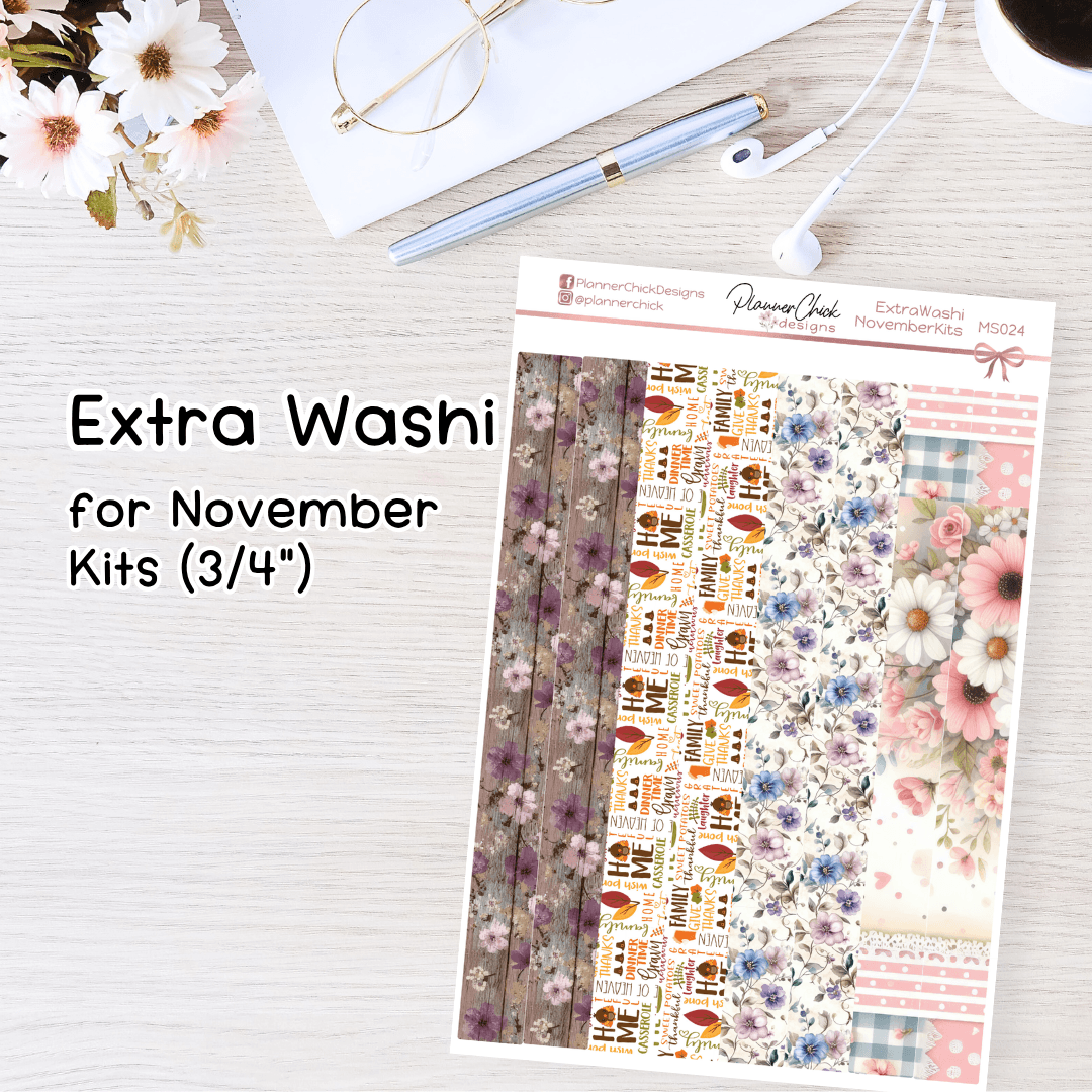 Extra Washi Strips for Kits