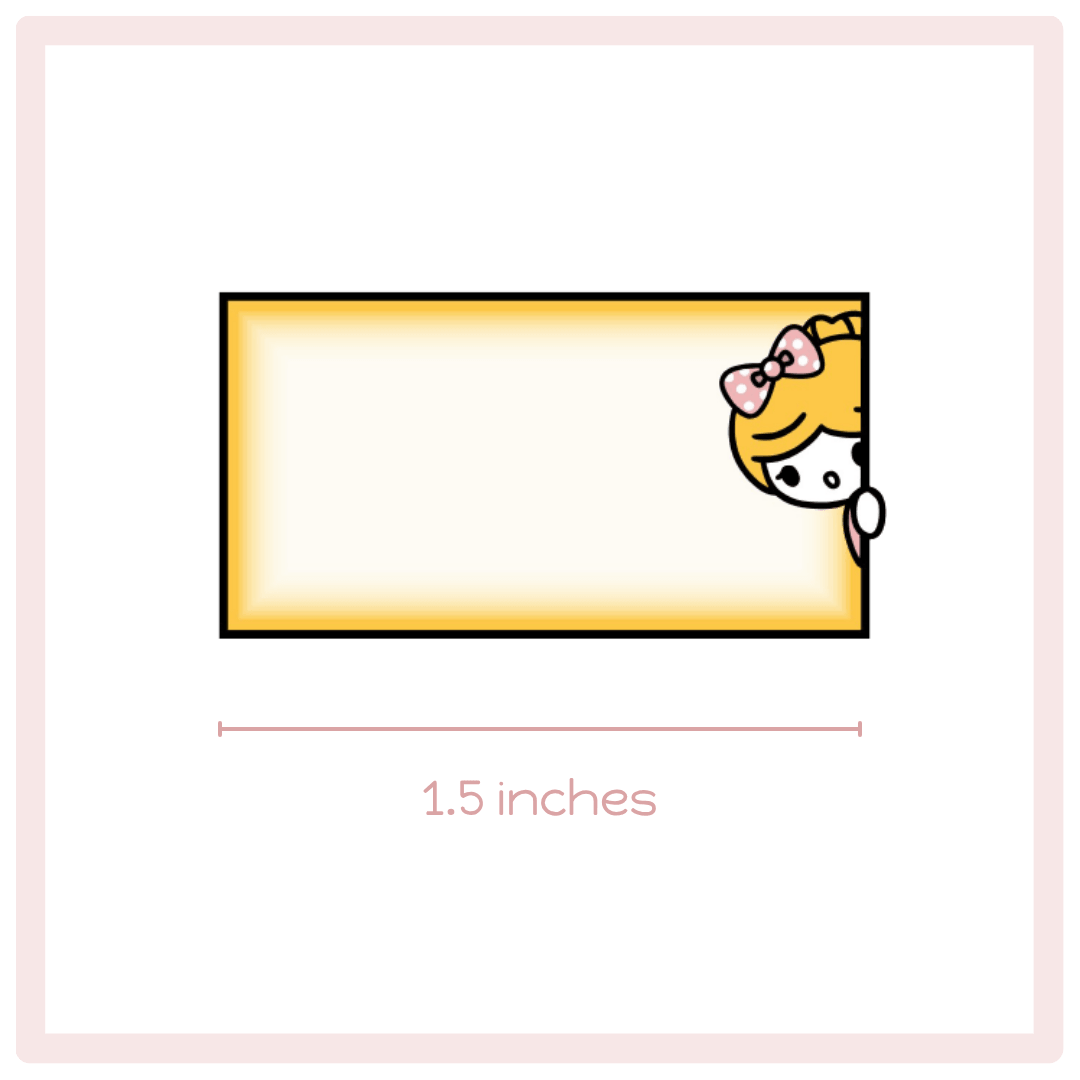 Doodle Girl ~ Peeking Boxes