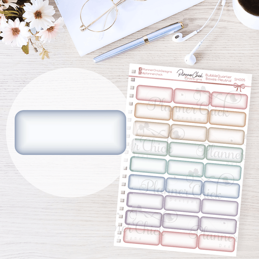 Ombre Bubble Boxes
