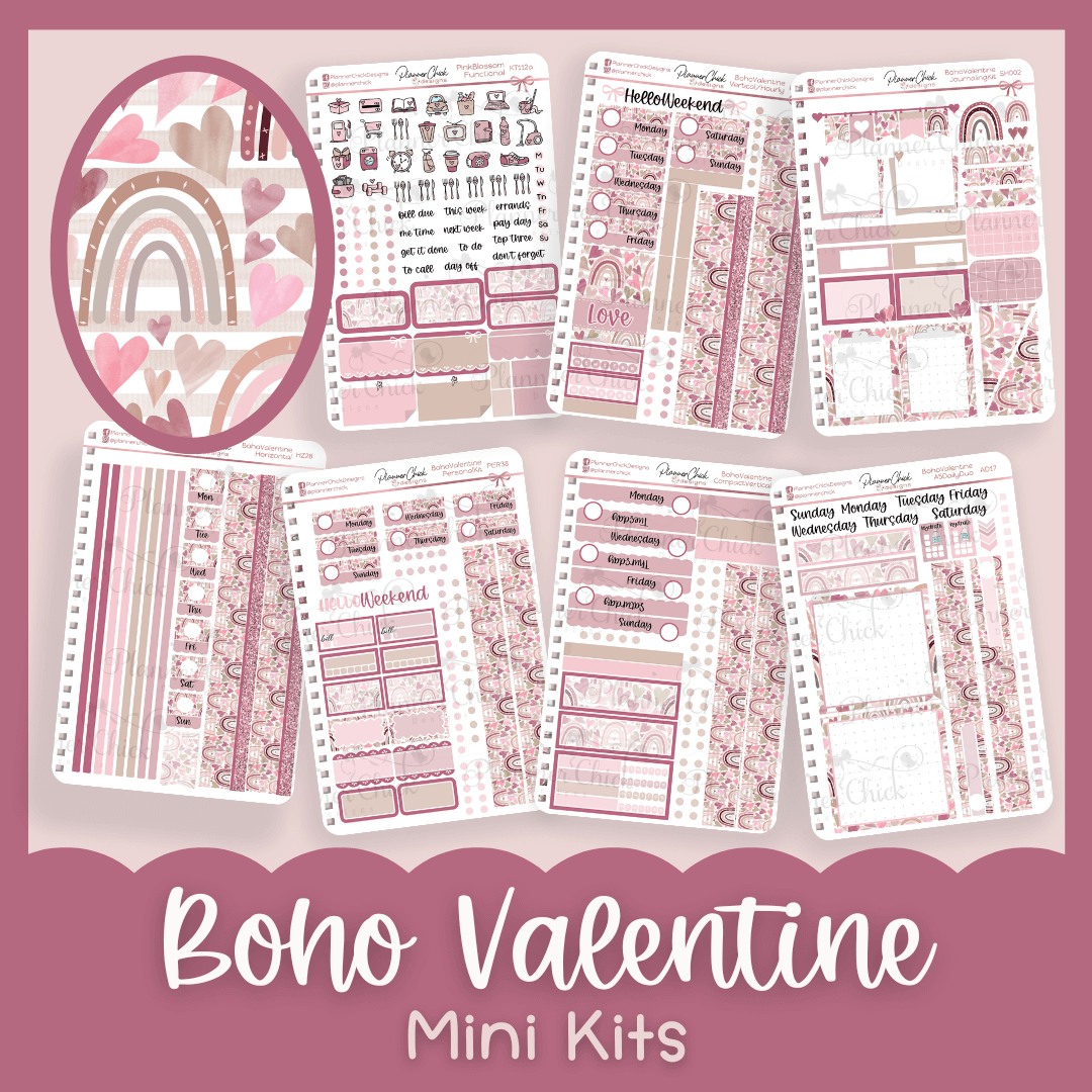 Boho Valentine ~ Mini Kits