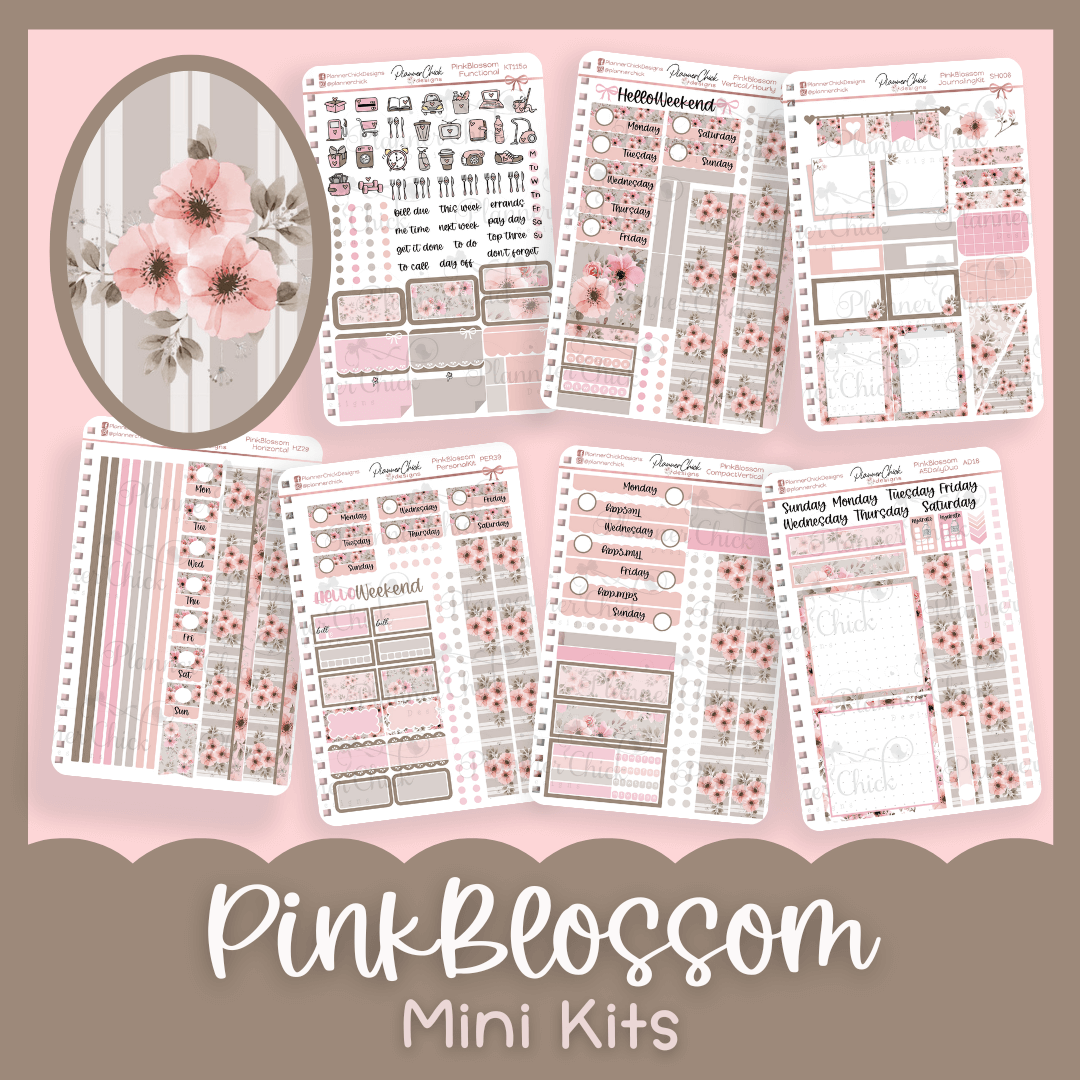 Pink Blossom ~ Mini Kits