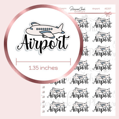 Airport Planner Stickers