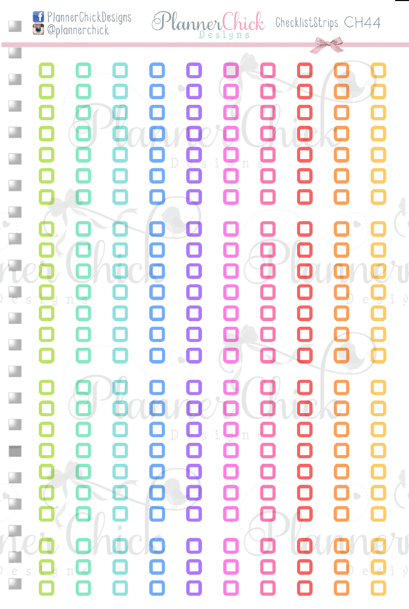Checklist Strips