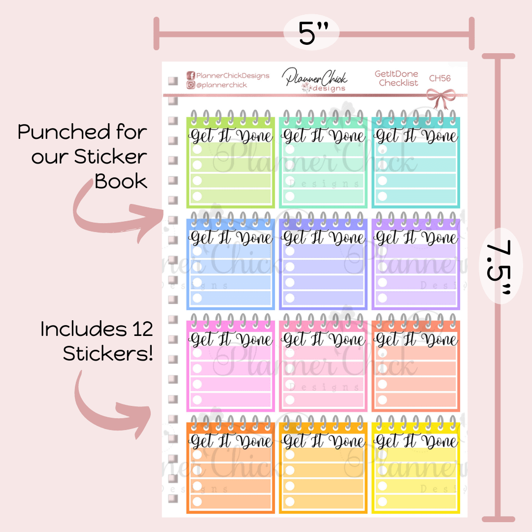 Get It Done Checklists