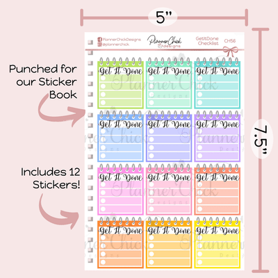 Get It Done Checklists