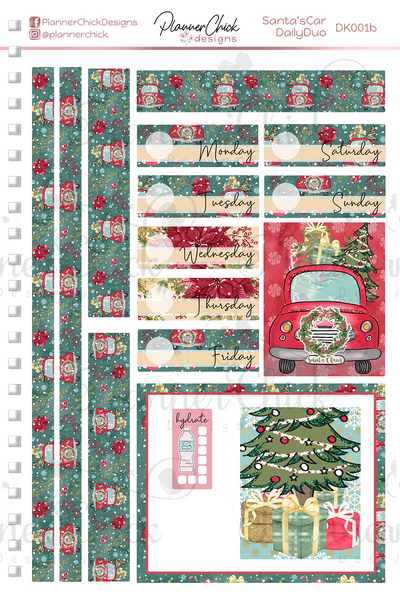 Daily Duo Kit ~ Santa's Car (4 Sheets!)