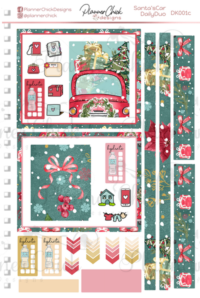 Daily Duo Kit ~ Santa's Car (4 Sheets!)