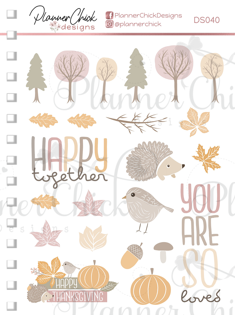 Decorative Sampler ~ Happy Thanksgiving