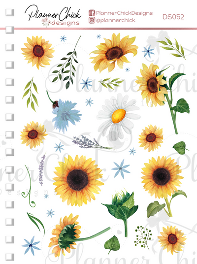 Summer Sunflower ~ Decorative Sampler