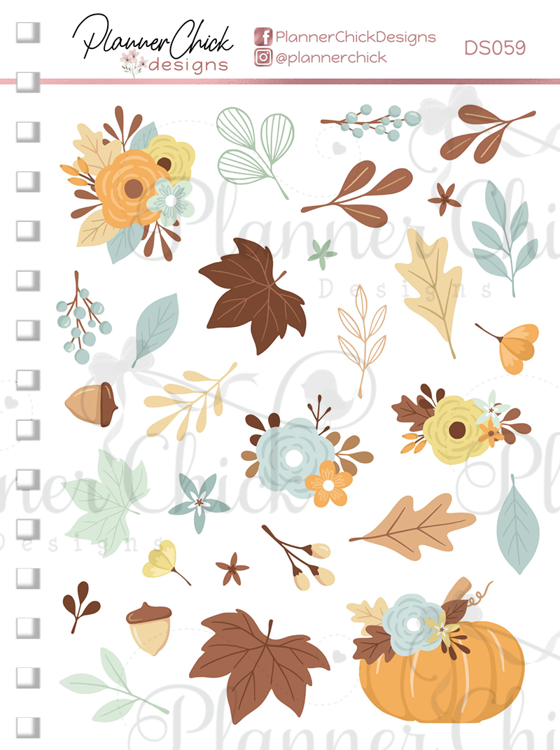 Decorative Sampler ~ Nuts About Fall