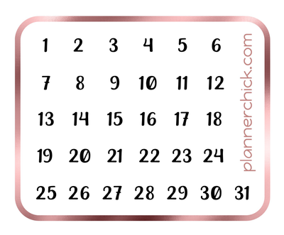 Date Dots - FREE with Any Kit!