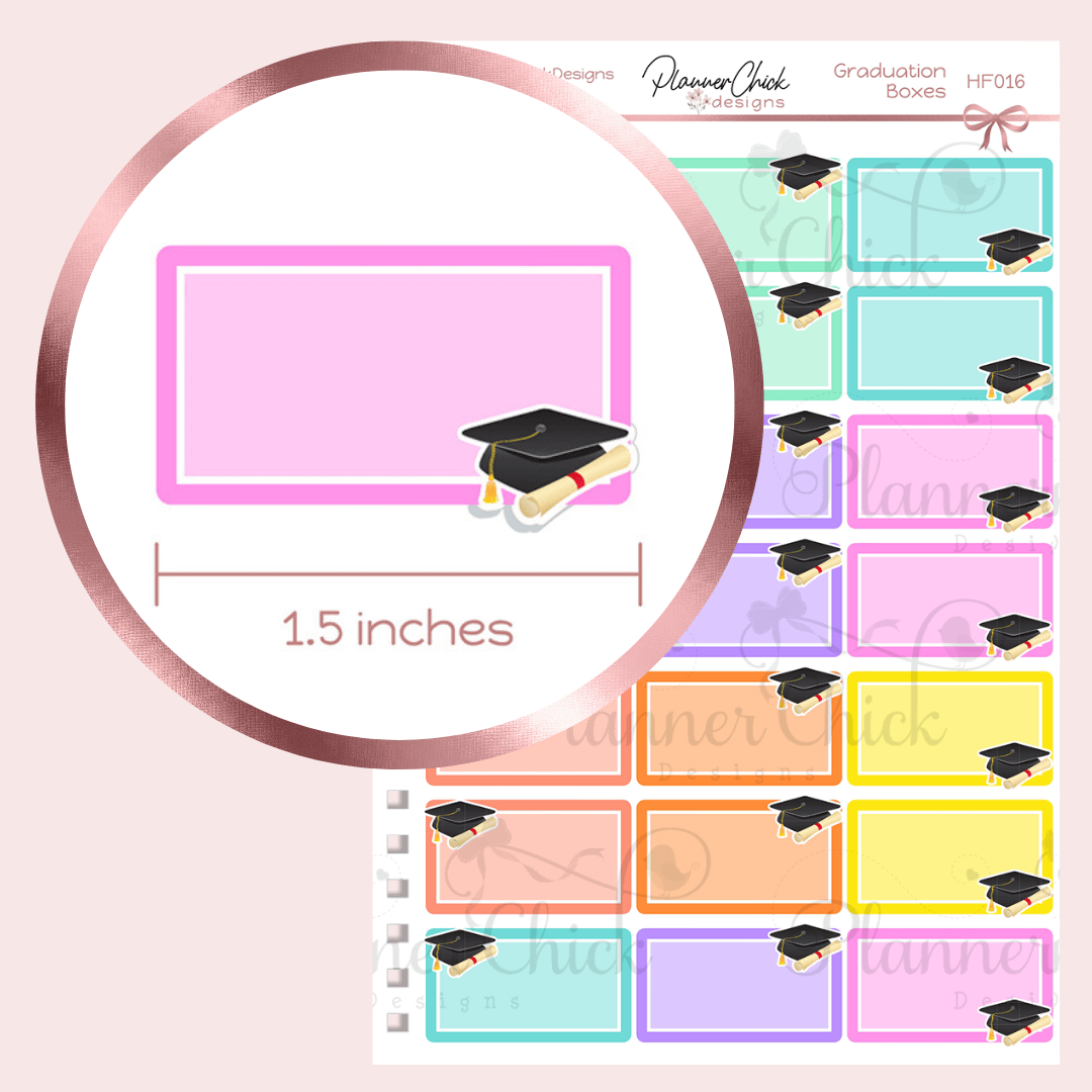 Grading Box Design Graduation Boxes – PlannerChickDesigns