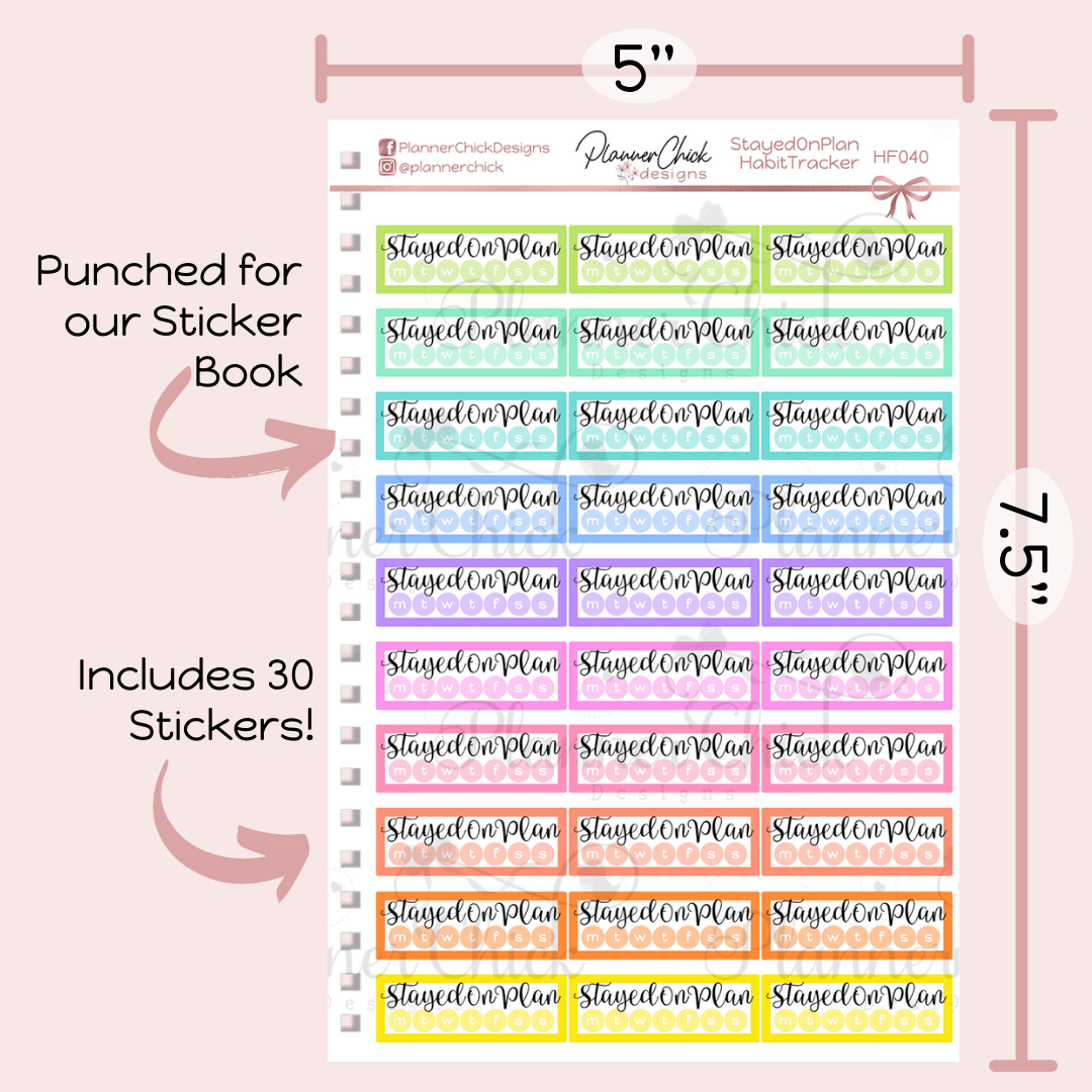 On-Plan Habit Tracker