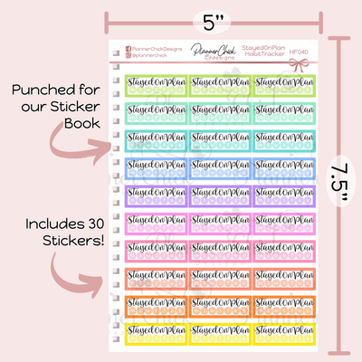 On-Plan Habit Tracker