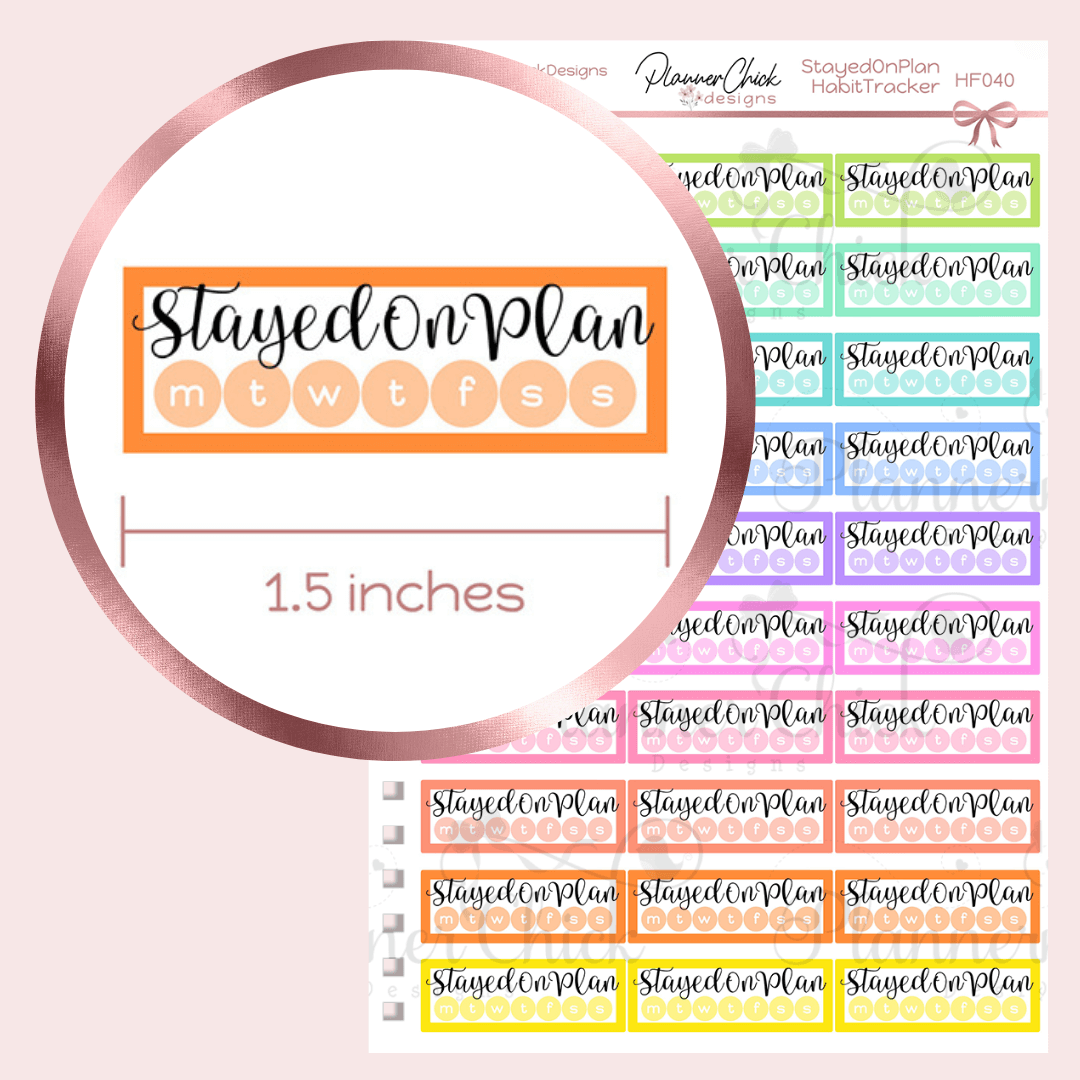 On-Plan Habit Tracker