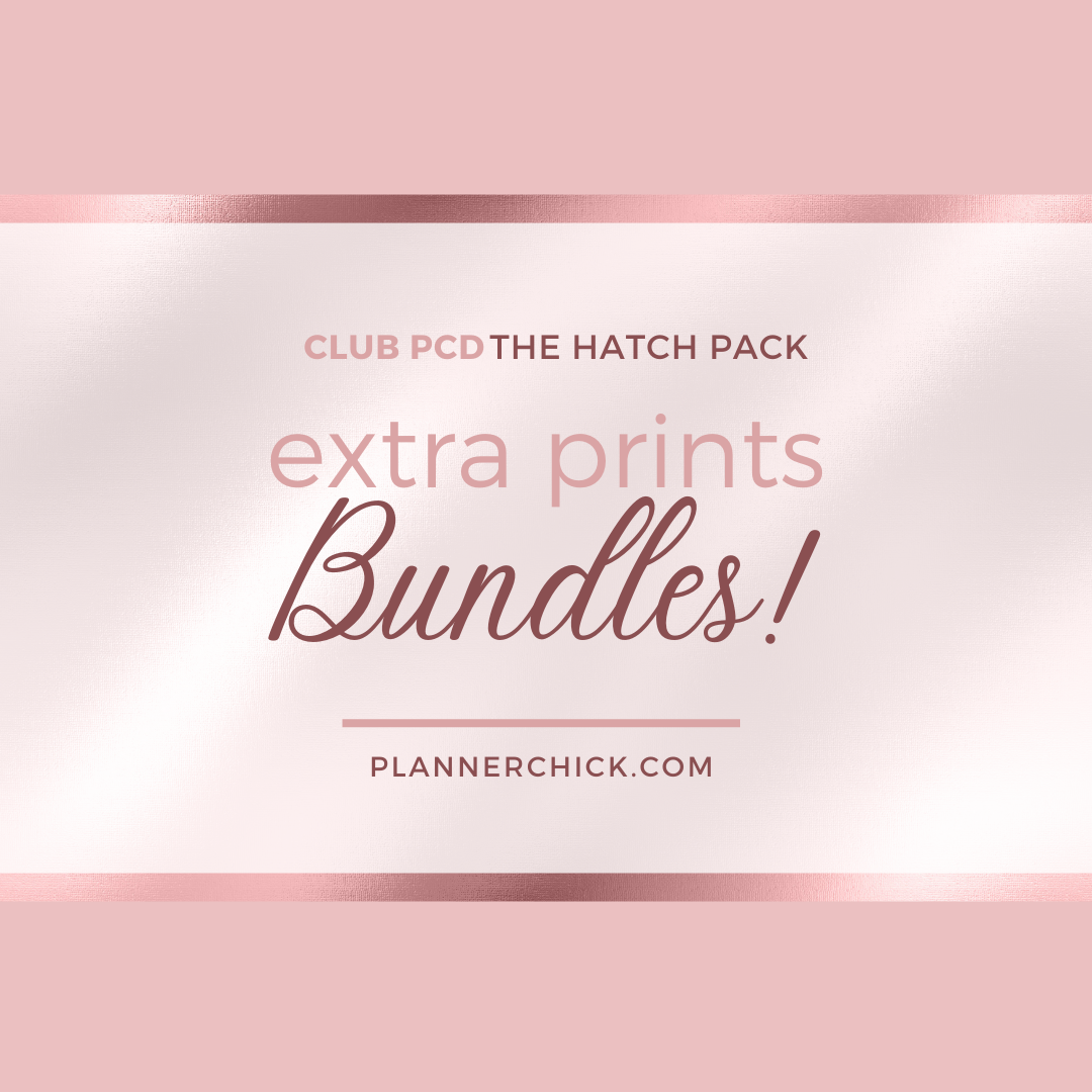 Hatch Pack Extra Prints ~ Bundles!