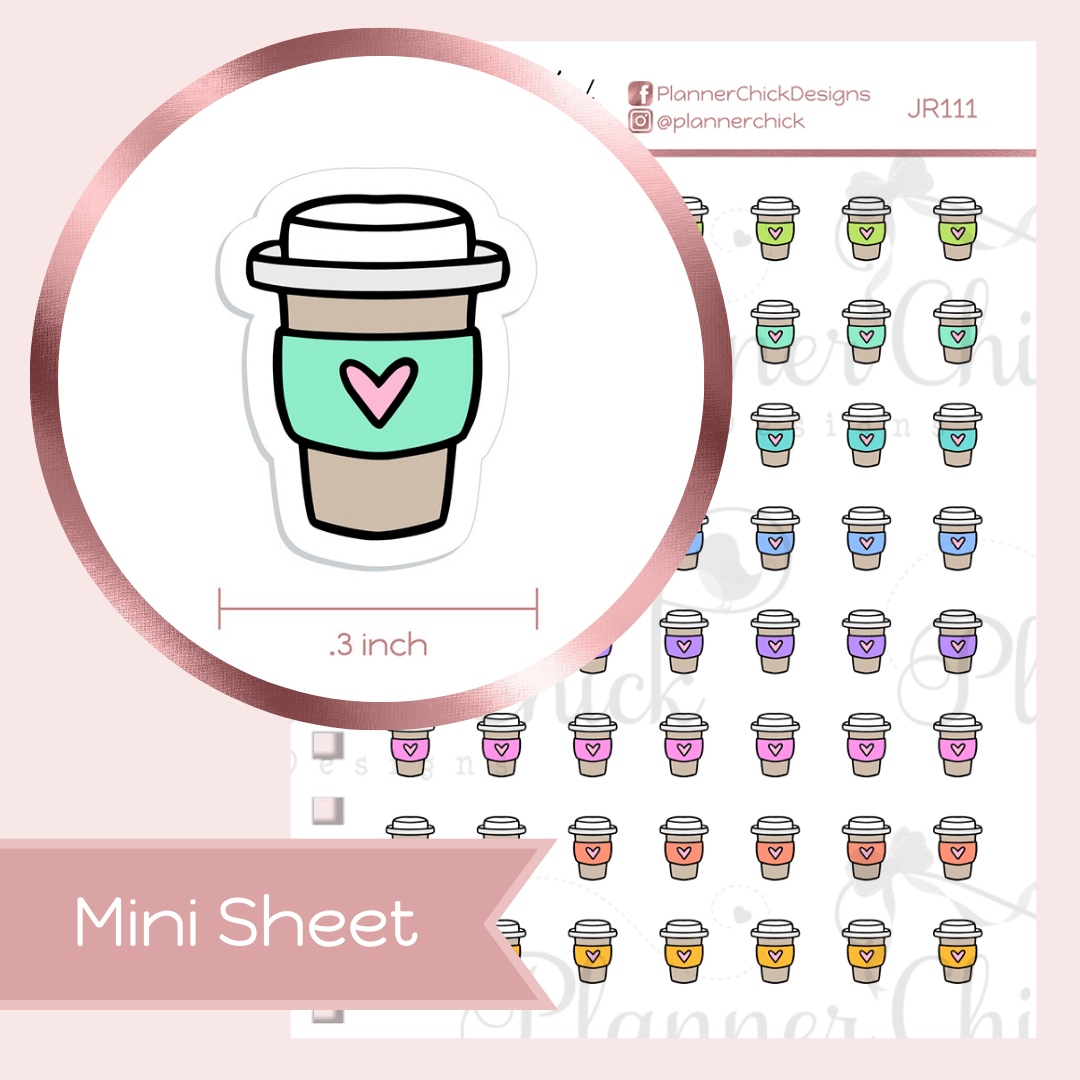 Mini Stickers ~ Coffee