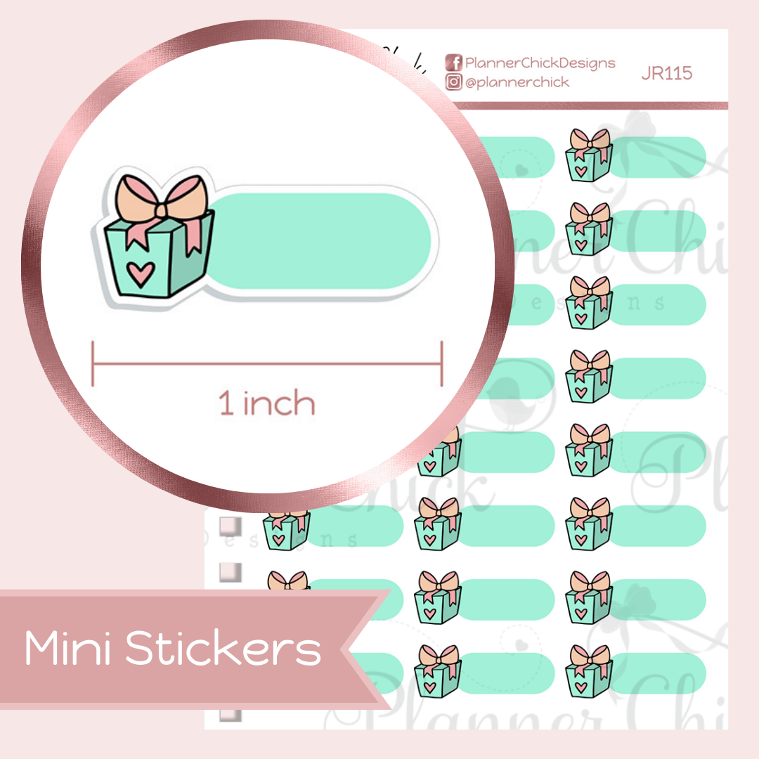 Mini Stickers ~ Color Coded Spending Trackers – PlannerChickDesigns
