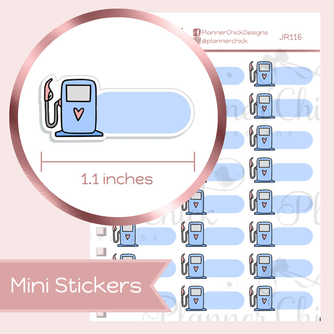 Mini Stickers ~ Color Coded Spending Trackers – PlannerChickDesigns