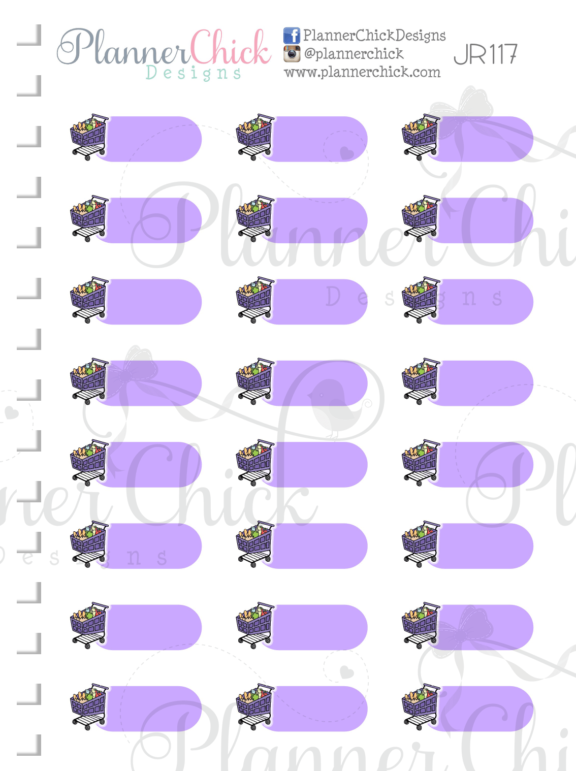 Mini Stickers ~ Color Coded Spending Trackers – PlannerChickDesigns