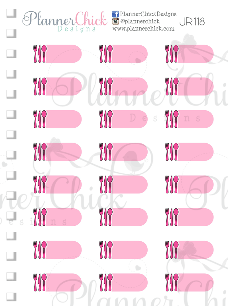 Mini Stickers ~ Color Coded Spending Trackers – PlannerChickDesigns