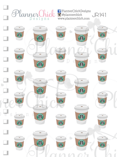 Mini Stickers ~ Starbucks