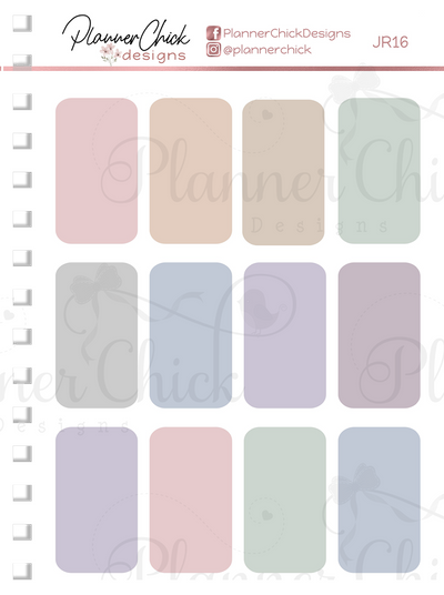 Neutral Shapes ~ Mini Stickers
