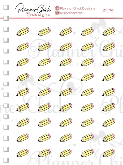 Mini Stickers ~ Pencils