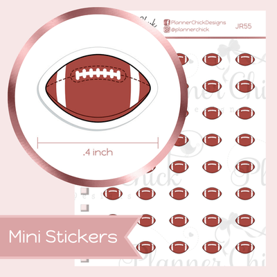 Mini Stickers ~ Footballs