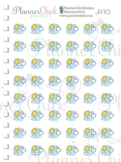 Mini Stickers ~ Doodle Weather Icons