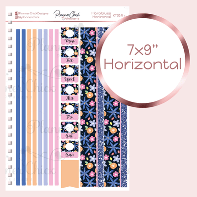 Floral Blues ~ Mini Kits