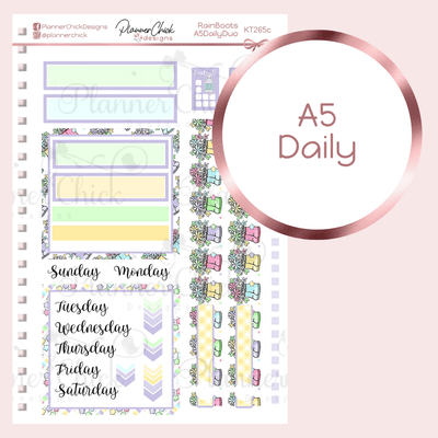 Rain Boots ~ Mini Kits