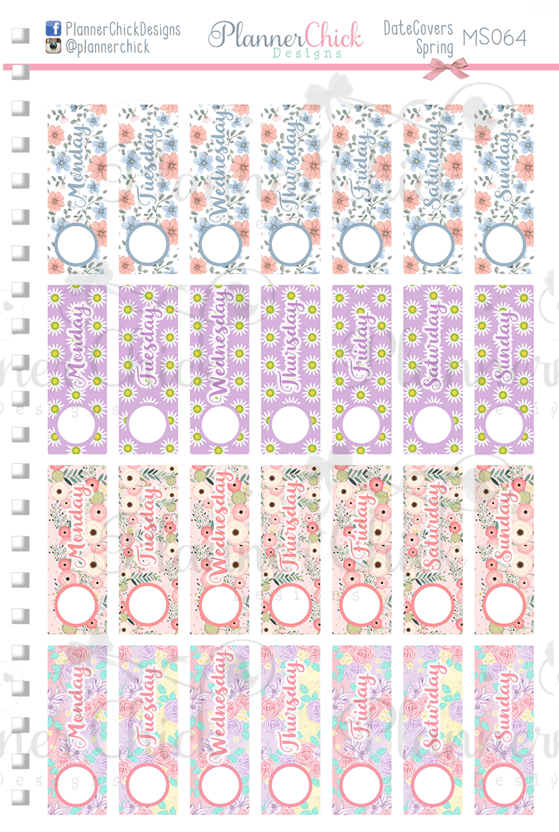 Date Covers ~ Spring