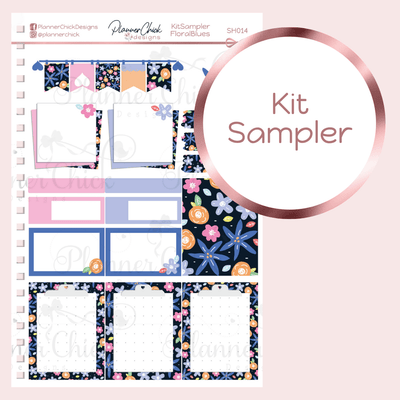 Floral Blues ~ Mini Kits