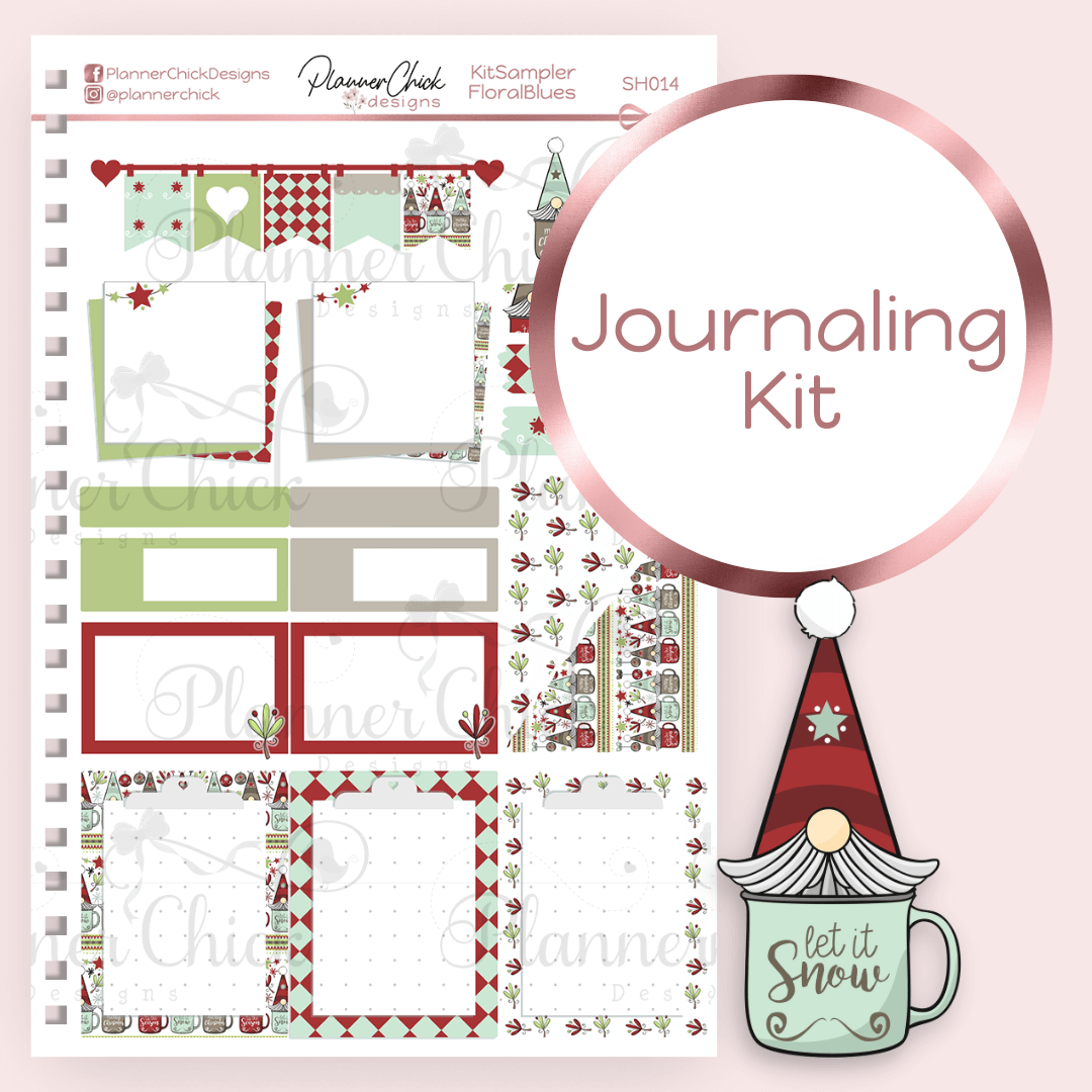 Christmas Gnomes ~ Journaling Kit
