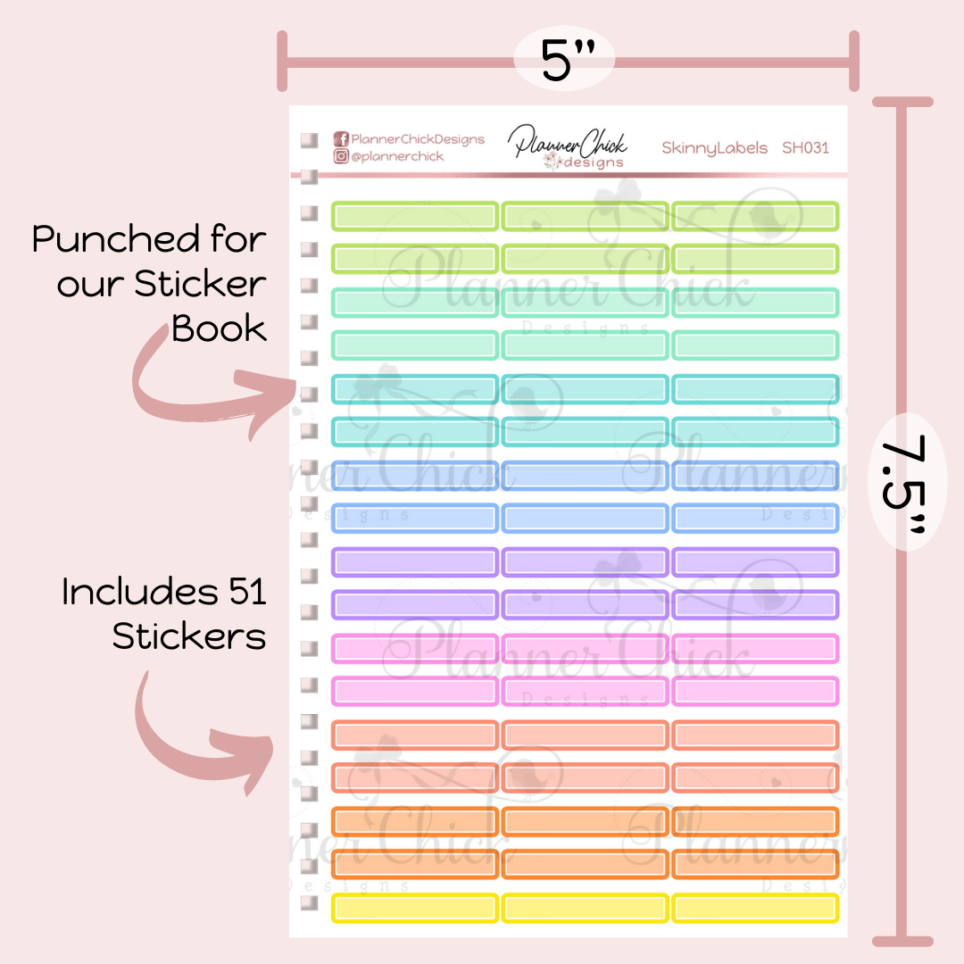 Skinny Event Labels